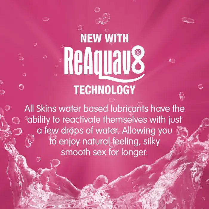 Skins Excite Tingling Water Based Lubricant 4.4oz – body-safe materials | Fu'Cha Exotics