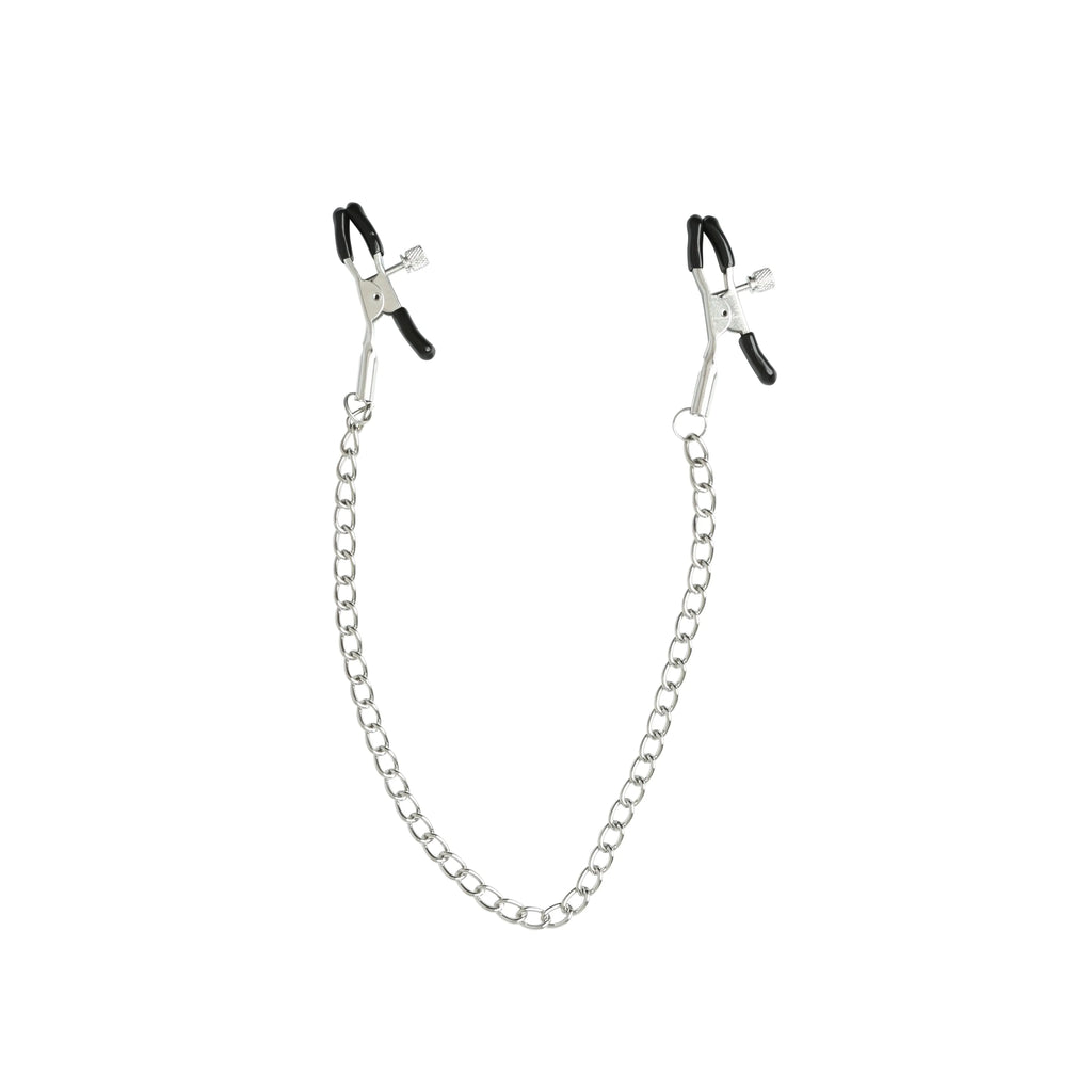 Sex and Mischief Chained Nipple Clamps – body-safe materials | Fu'Cha Exotics
