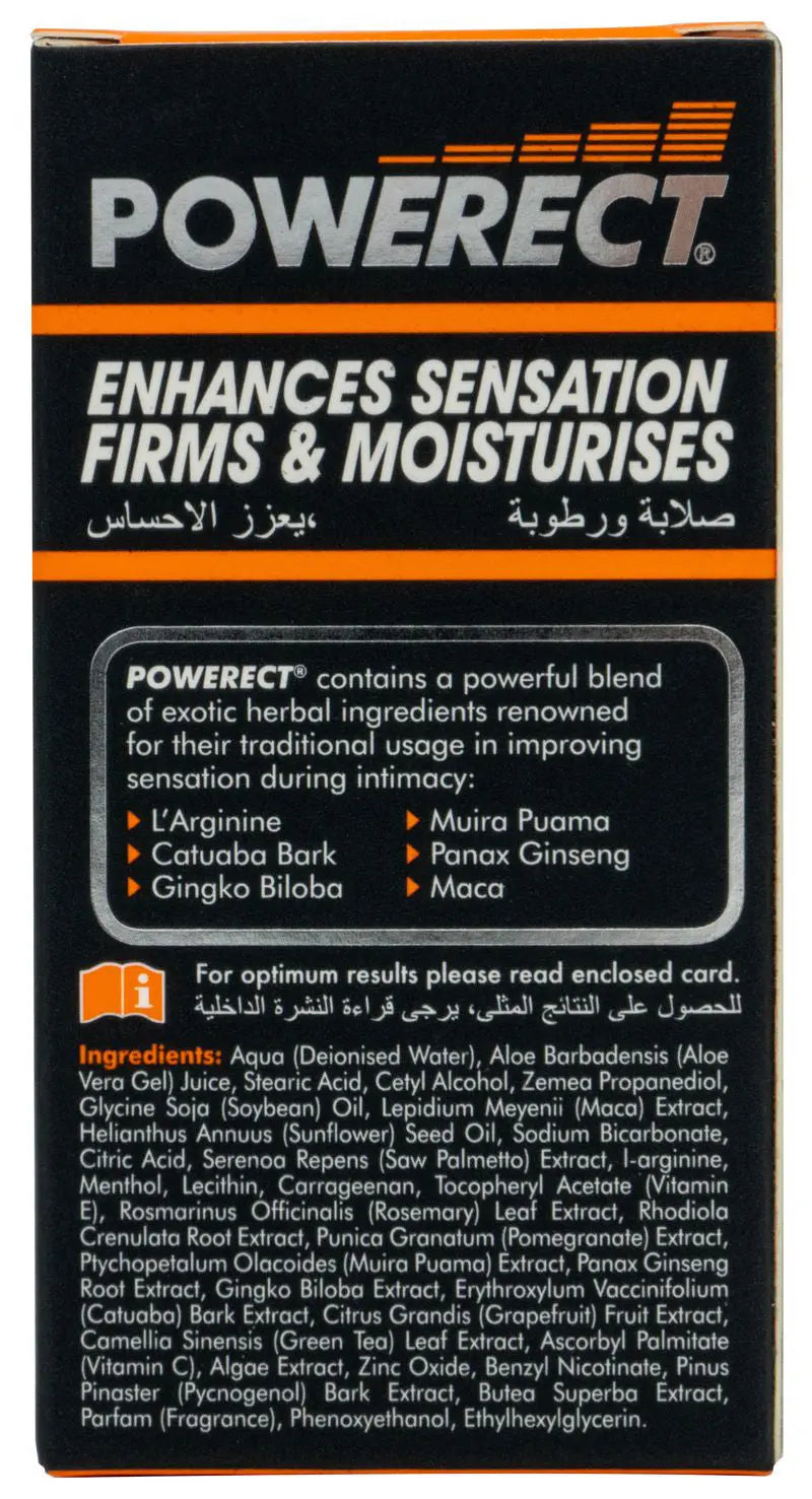 Powerect Cream 48ml Pump – body-safe materials | Fu'Cha Exotics