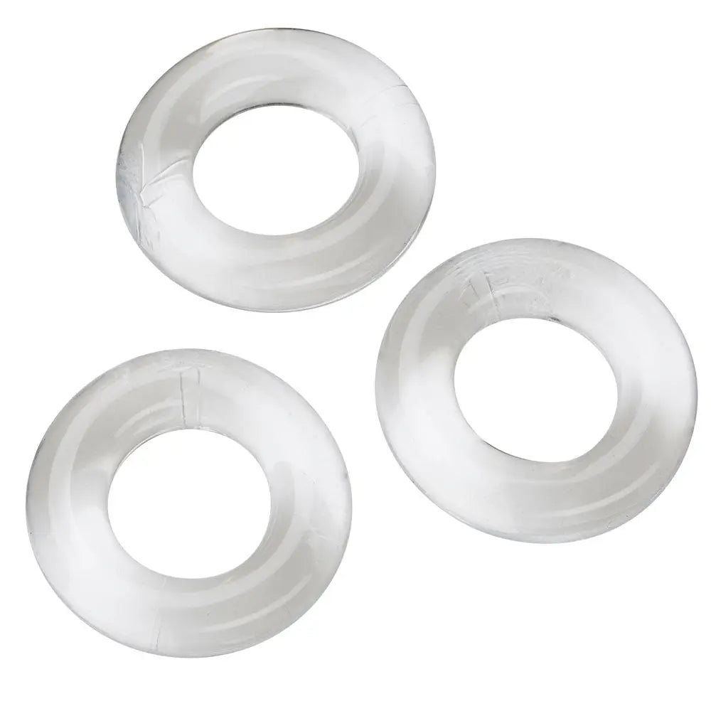 Cockring Combo Clear – body-safe materials | Fu'Cha Exotics