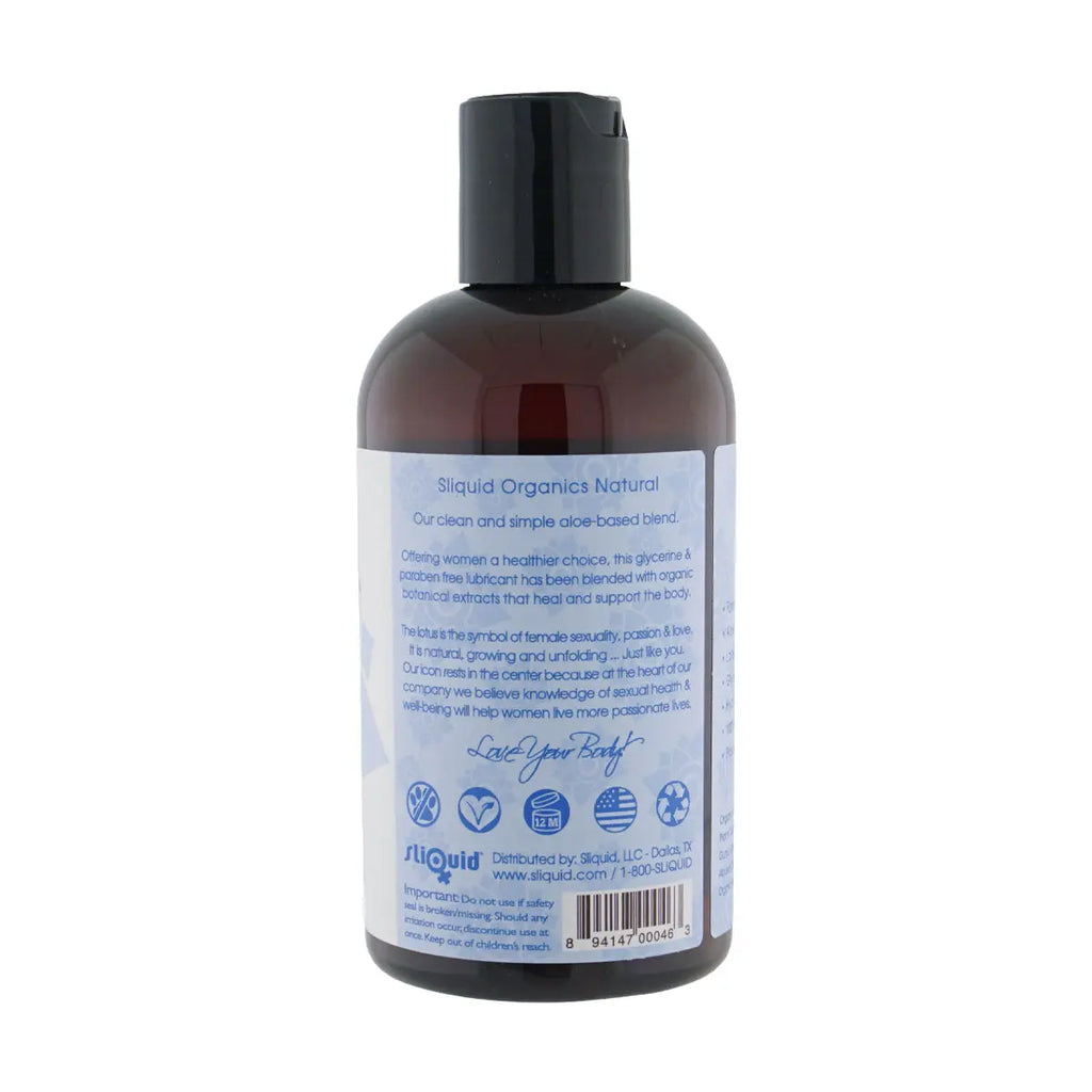 Organics Natural - 8.5 Fl. Oz. (251 ml) – body-safe materials | Fu'Cha Exotics
