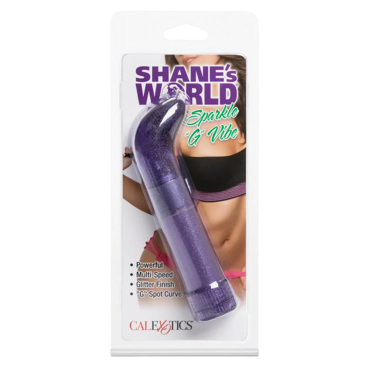 Shanes World Sparkle G Vibes - Purple – body-safe materials | Fu'Cha Exotics