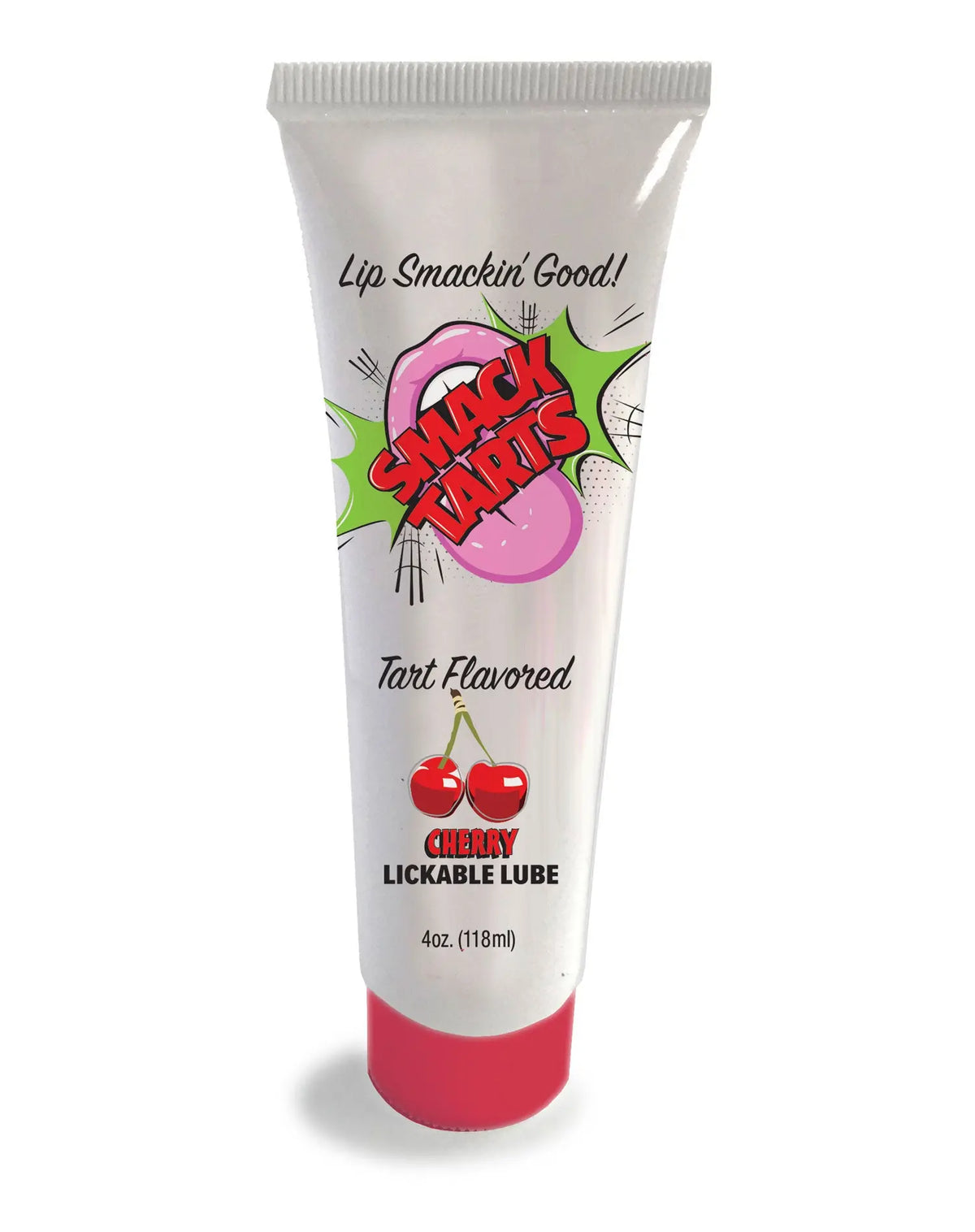 Smack Tarts 4oz Lickable Flavored Lubricant-Cherry – body-safe materials | Fu'Cha Exotics