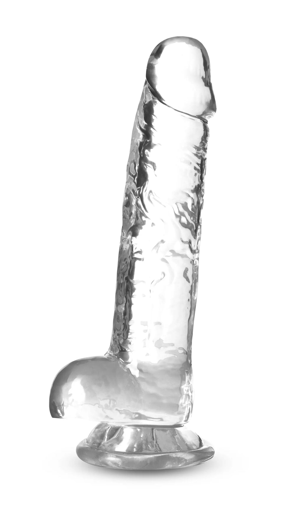 Naturally Yours - 7 Inch Crystalline Dildo - Diamond – body-safe materials | Fu'Cha Exotics