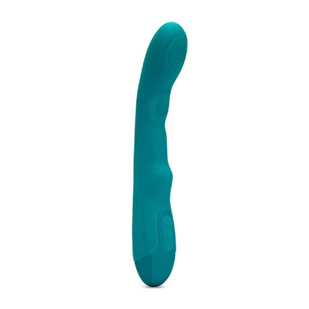 Nu Sensuelle Tapping Vibe Vivi - Emerald Green – body-safe materials | Fu'Cha Exotics