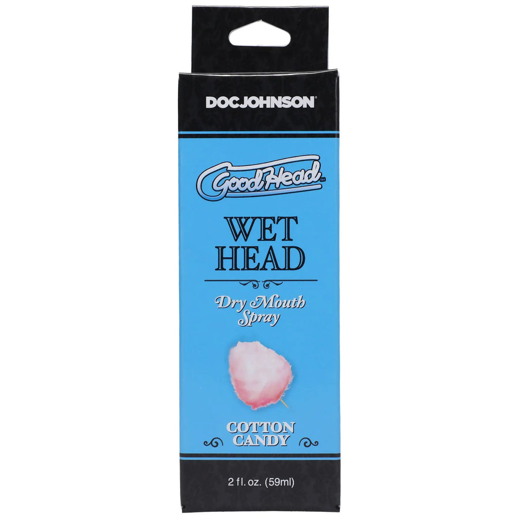 Goodhead - Wet Head - Dry Mouth Spray - Cotton Candy - 2 Fl. Oz. (59ml) – body-safe materials | Fu'Cha Exotics