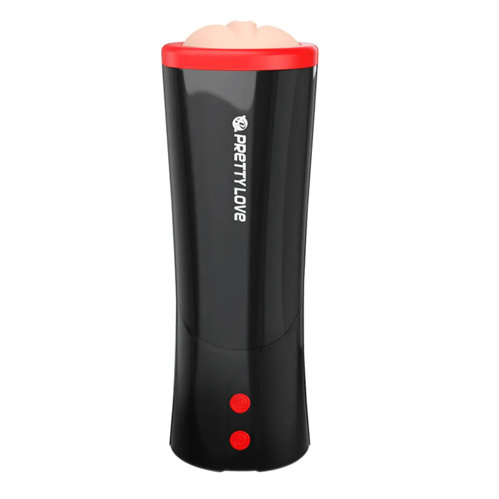 Pretty Love Ozzy - Vagina - Black/ Red – body-safe materials | Fu'Cha Exotics