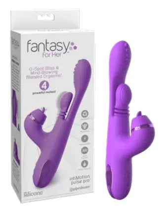 Fantasy for Her Intimotion Pulse Pro - Purple – body-safe silicone | Fu'Cha Exotics