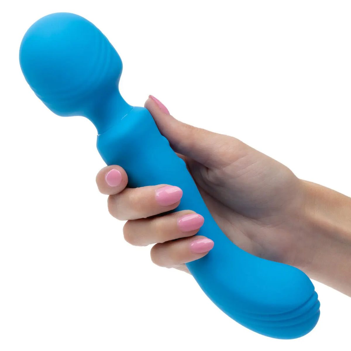 Rumbler Rumble Wand - Blue – body-safe materials | Fu'Cha Exotics
