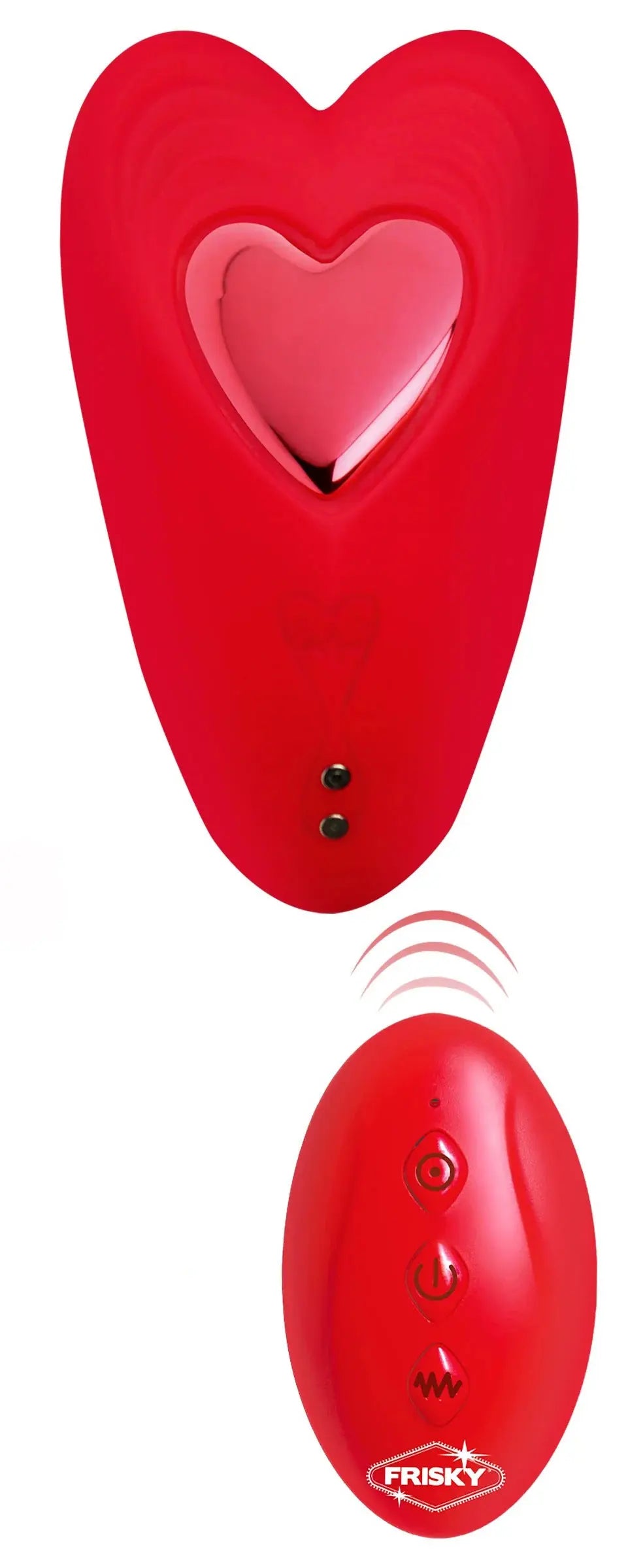 Love Connection Silicone Panty Vibe With Remote Control - Red – body-safe materials | Fu'Cha Exotics