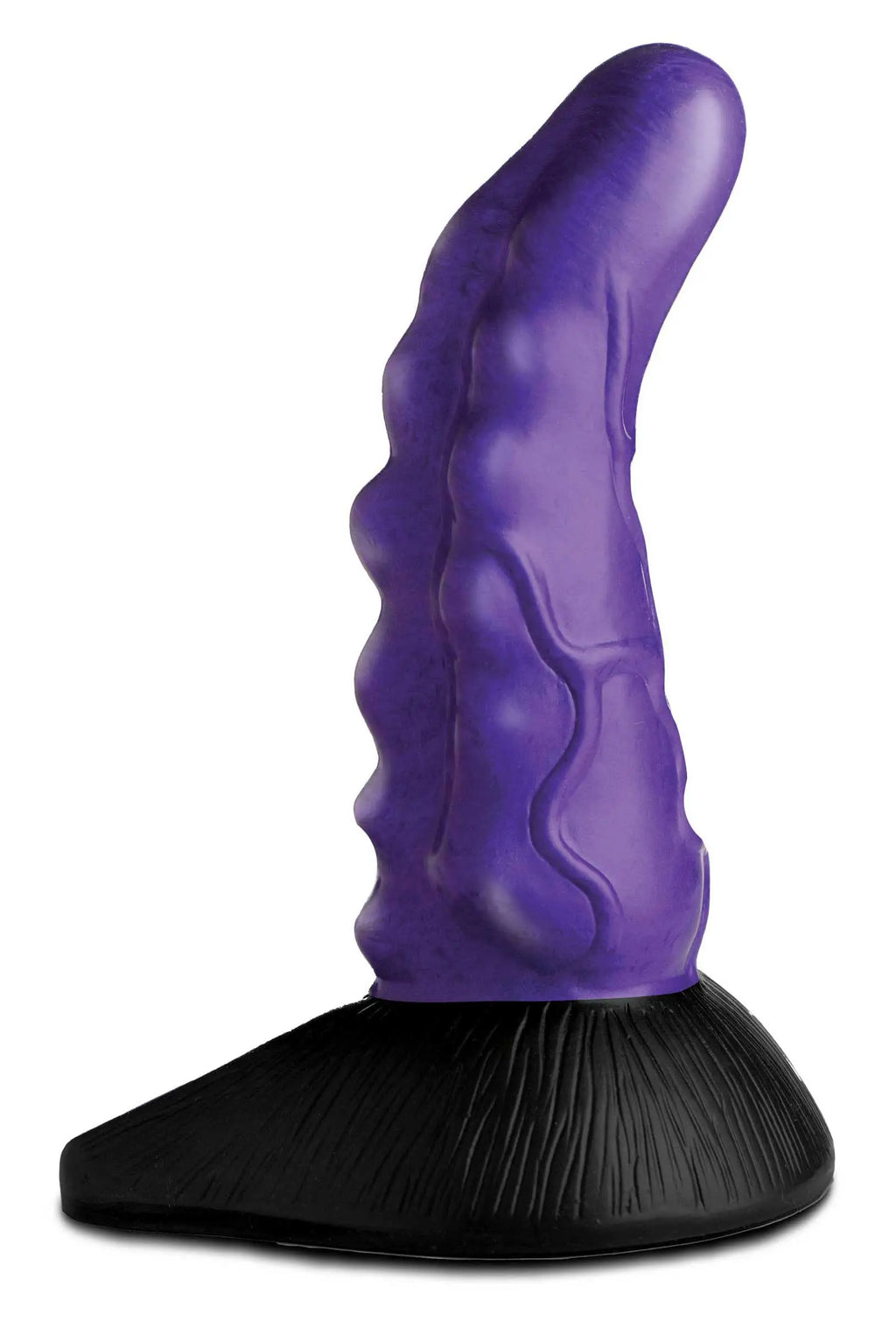 Orion Invader Veiny Space Alien Silicone Dildo - Purple – body-safe materials | Fu'Cha Exotics