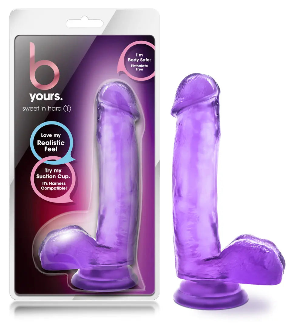 B Yours Sweet N Hard 1 - Purple – body-safe materials | Fu'Cha Exotics