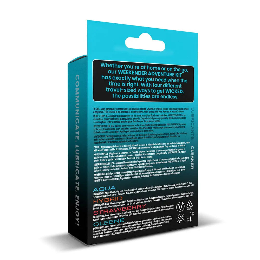 Wicked Weekender Adventure Kit – body-safe materials | Fu'Cha Exotics