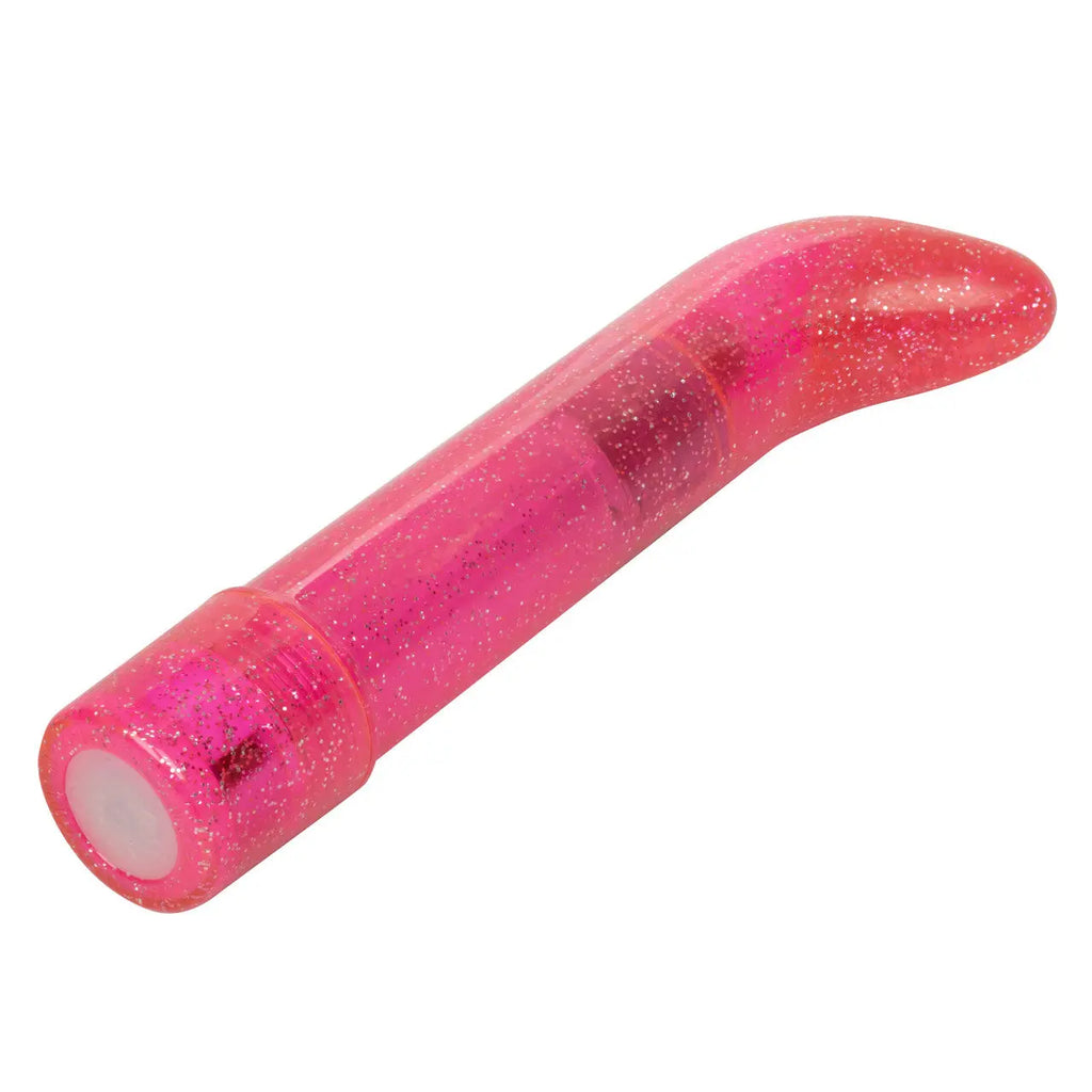 Sparkle Mini G-Vibe - Pink – body-safe silicone fully waterproof | Fu'Cha Exotics