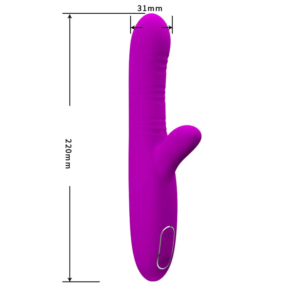 Pretty Love Angelique Come Hither - Fuchsia – body-safe materials | Fu'Cha Exotics