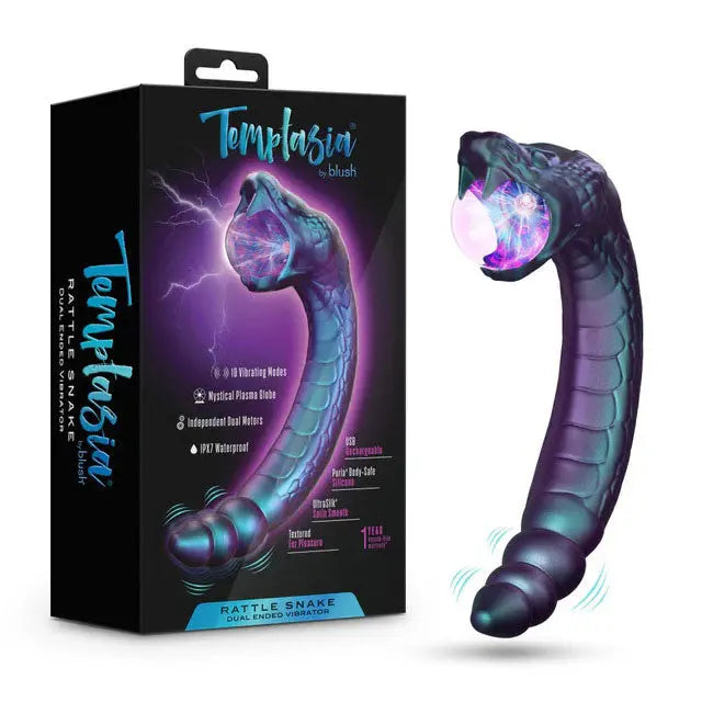 Temptasia Rattle Snake – body-safe materials 10 vibration modes | Fu'Cha Exotics
