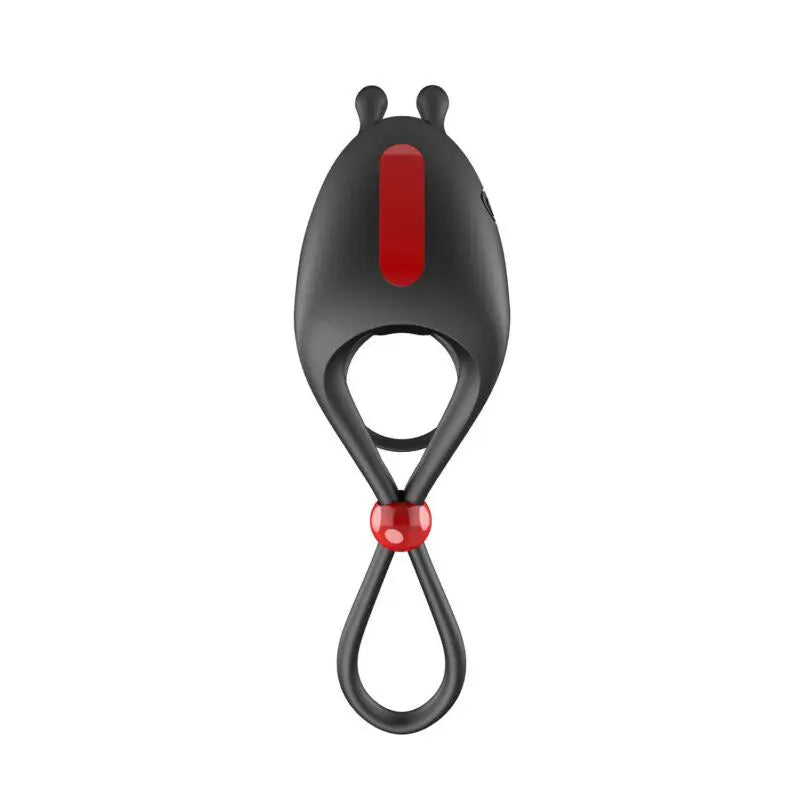 Cockpower Remote Control Cockring and Ball Cinch - Black – body-safe materials | Fu'Cha Exotics