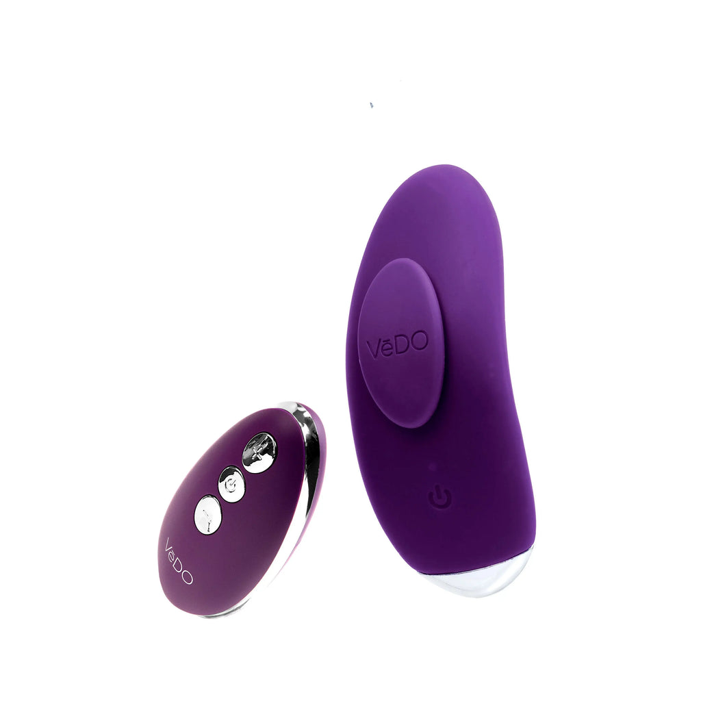 Niki Rechargeable Flexible Magnetic Panty Vibe - Purple – body-safe materials remote controlled | Fu'Cha Exotics