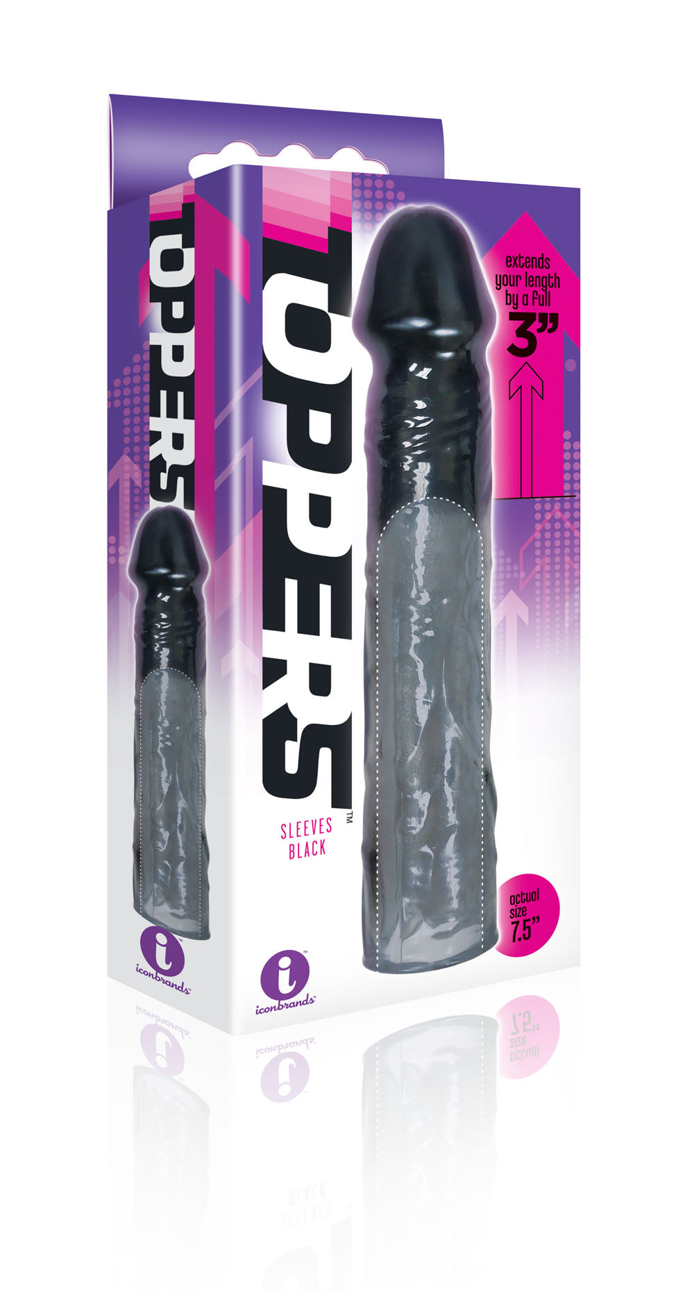 The 9's Toppers Black Extender Sleeve