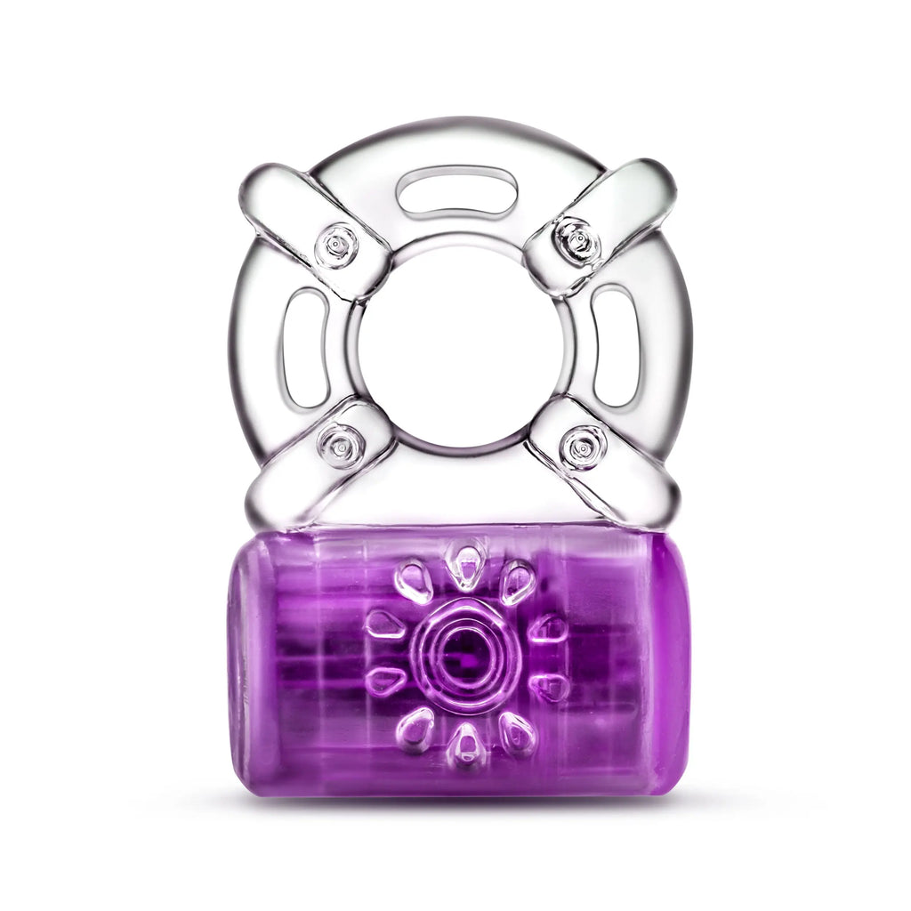 Play With Me - Pleaser Rechargeable C-Ring - Purple – body-safe materials | Fu'Cha Exotics
