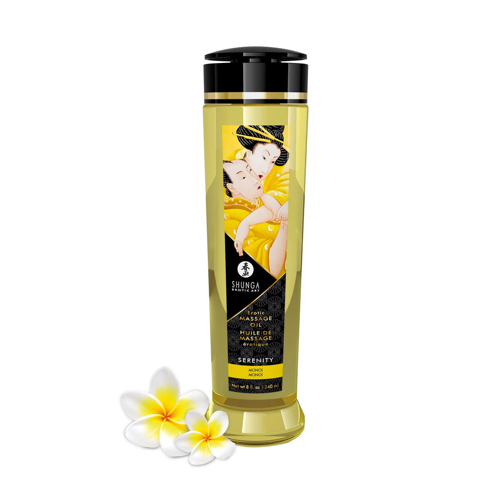 Massage Oils - Serenity - 8 Fl. Oz. – body-safe materials | Fu'Cha Exotics