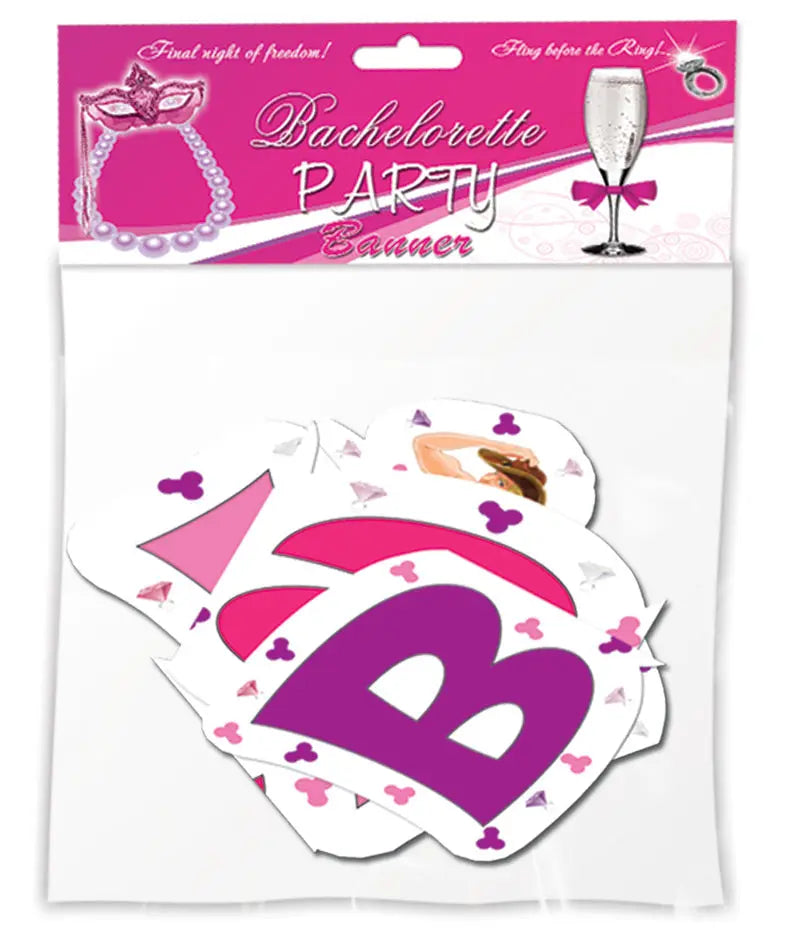Purple heart banner on retail packaging