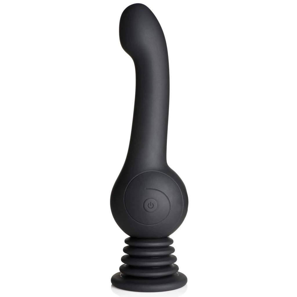 Sex Shaker Shaking Silicone Stimulator - Black – body-safe materials | Fu'Cha Exotics