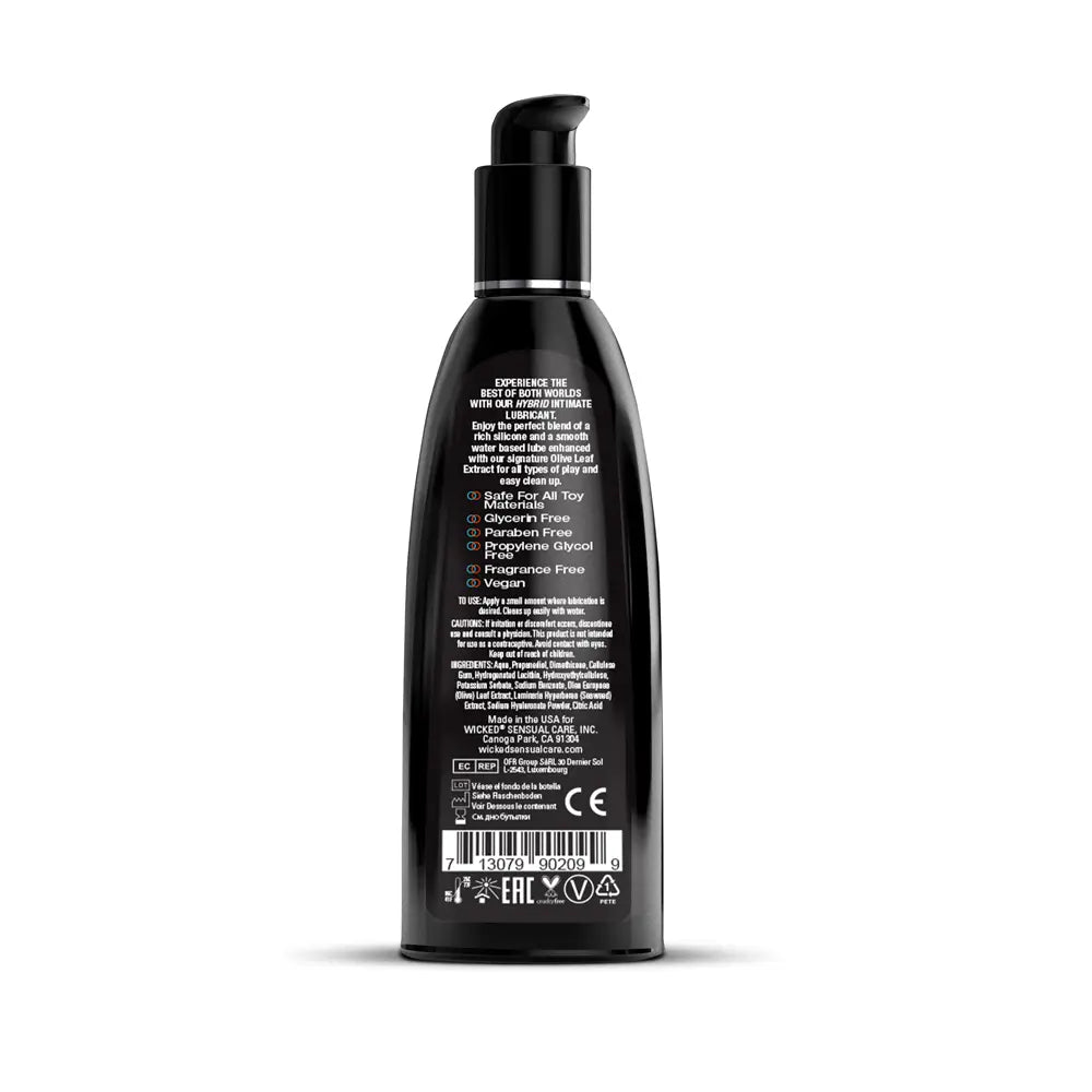 Hybrid Water and Silicone Blended Lubricant - 8 Fl. Oz. – body-safe silicone | Fu'Cha Exotics