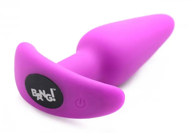 21x Silicone Butt Plug With Remote - Purple – body-safe materials | Fu'Cha Exotics