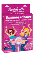 Inflatable pecker sword fight game in Bachelorette party favors box