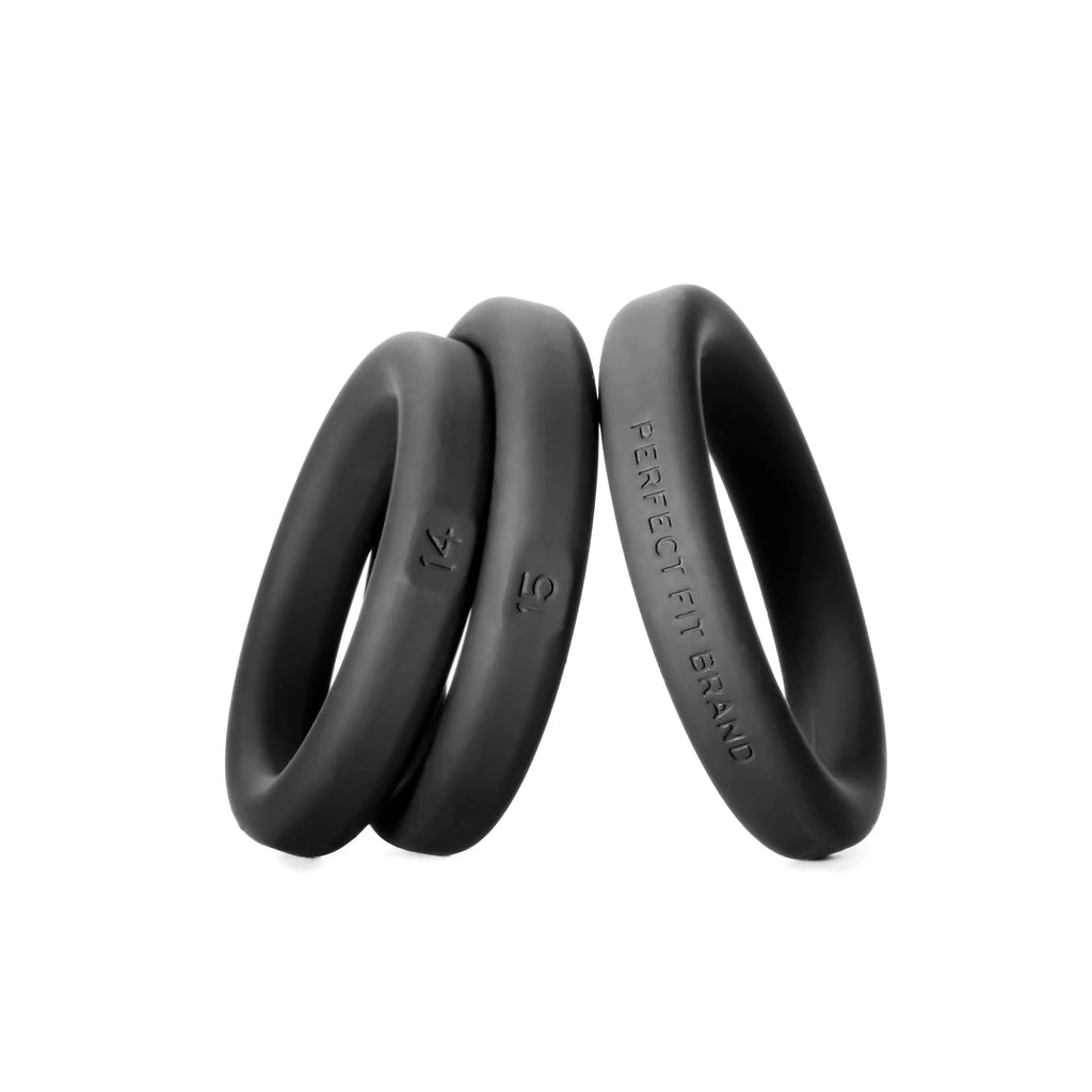 Xact- Fit 3 Premium Silicone Rings - #14, #15, #16 – body-safe silicone | Fu'Cha Exotics