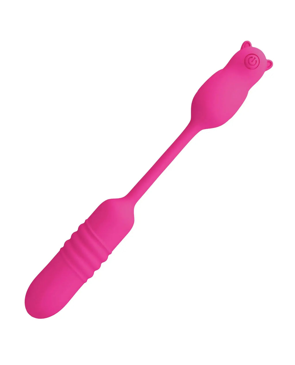 Pretty Love Nobikuma Thrusting Egg - Fuchsia – body-safe materials | Fu'Cha Exotics