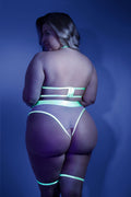 In a Trance - Open Cup Teddy - Queen - Neon  Chartreuse