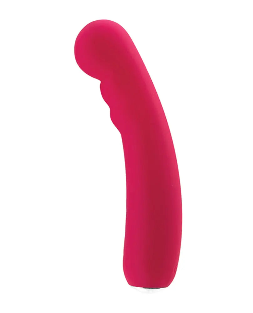 Midori Rechargeable G-Spot Vibe - Foxy Pink – body-safe silicone USB-rechargeable | Fu'Cha Exotics