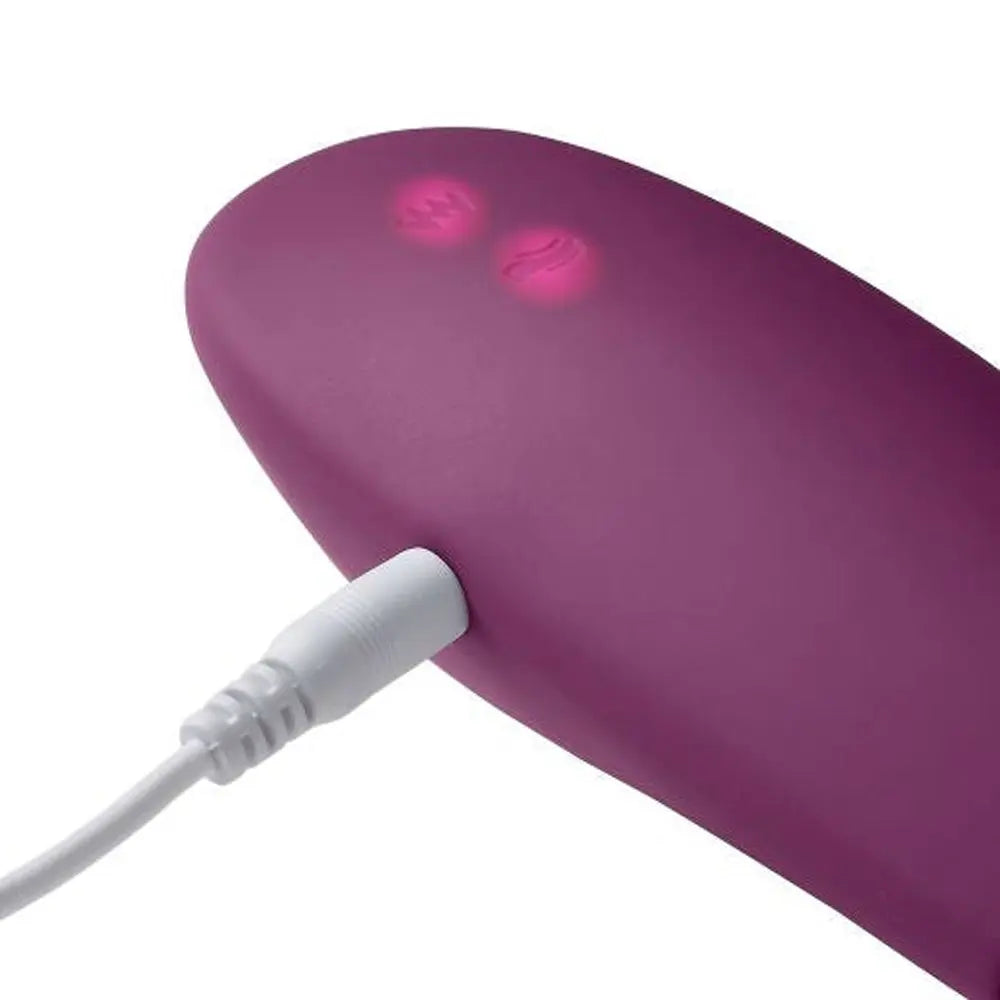 Health and Wellness Oral Flutter Plus - Plum – body-safe materials 5 vibration modes | Fu'Cha Exotics
