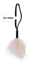 White Wrist Feather Tickler
