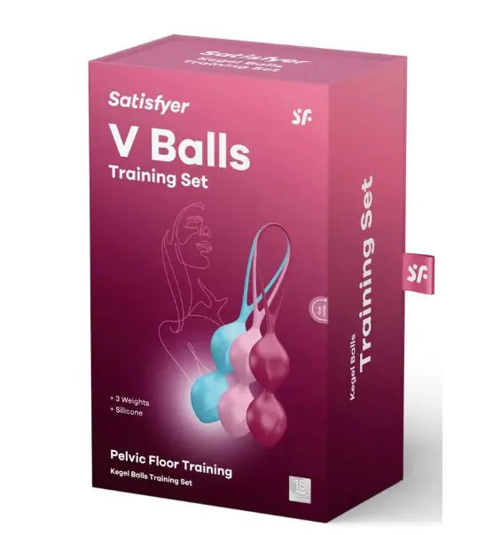 Satisfyer v Balls Set of 3 – body-safe silicone | Fu'Cha Exotics