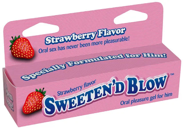 Sweeten'd Blow - Strawberry – body-safe materials | Fu'Cha Exotics
