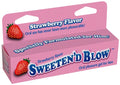 Sweeten'd Blow Strawberry flavor oral pleasure gel box with strawberry graphics