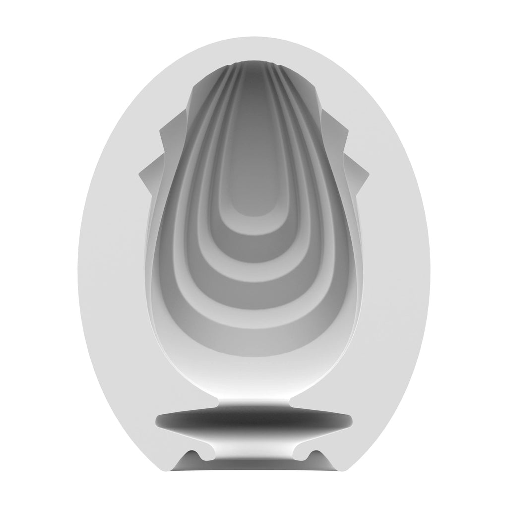 Satisfyer Masturbator Egg - Savage - Blue – body-safe TPE | Fu'Cha Exotics