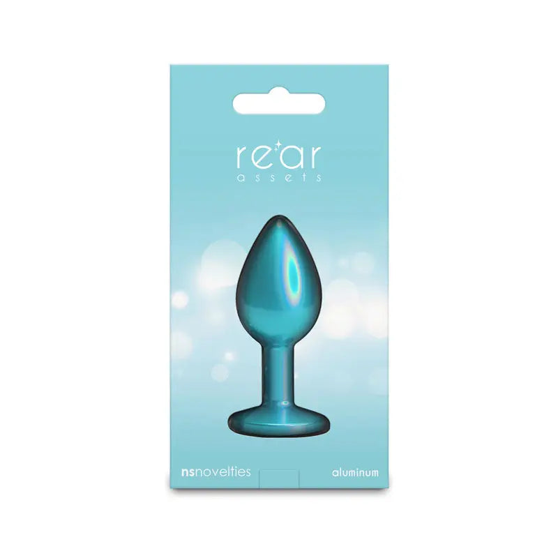 Rear Assets - Iridescent Teal - Small - Teal – aluminum | Fu'Cha Exotics