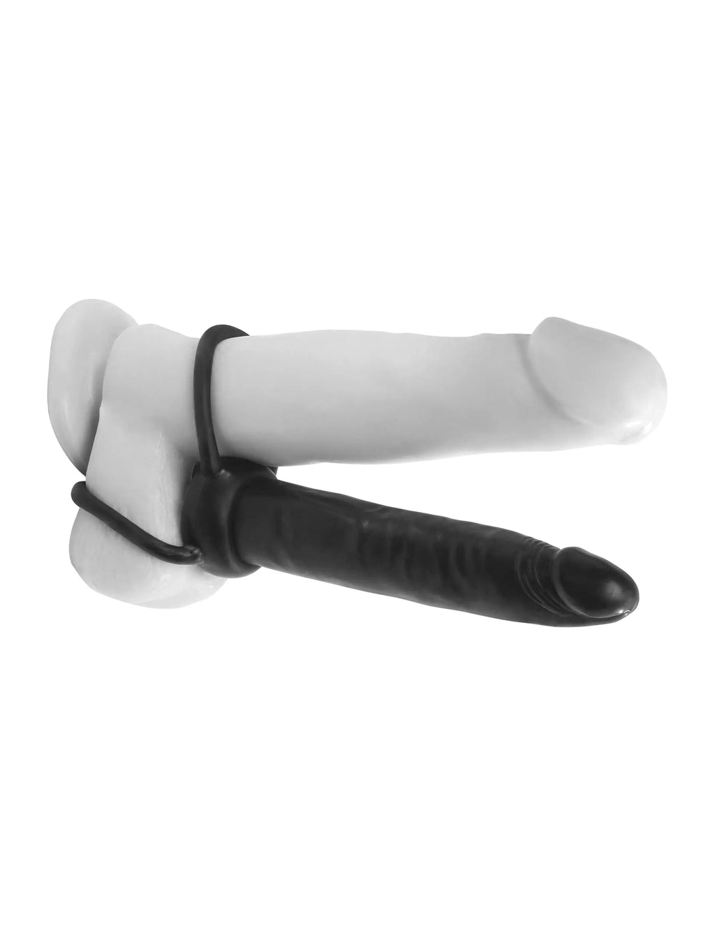 Anal Fantasy Collection Double Trouble - Black – body-safe materials | Fu'Cha Exotics