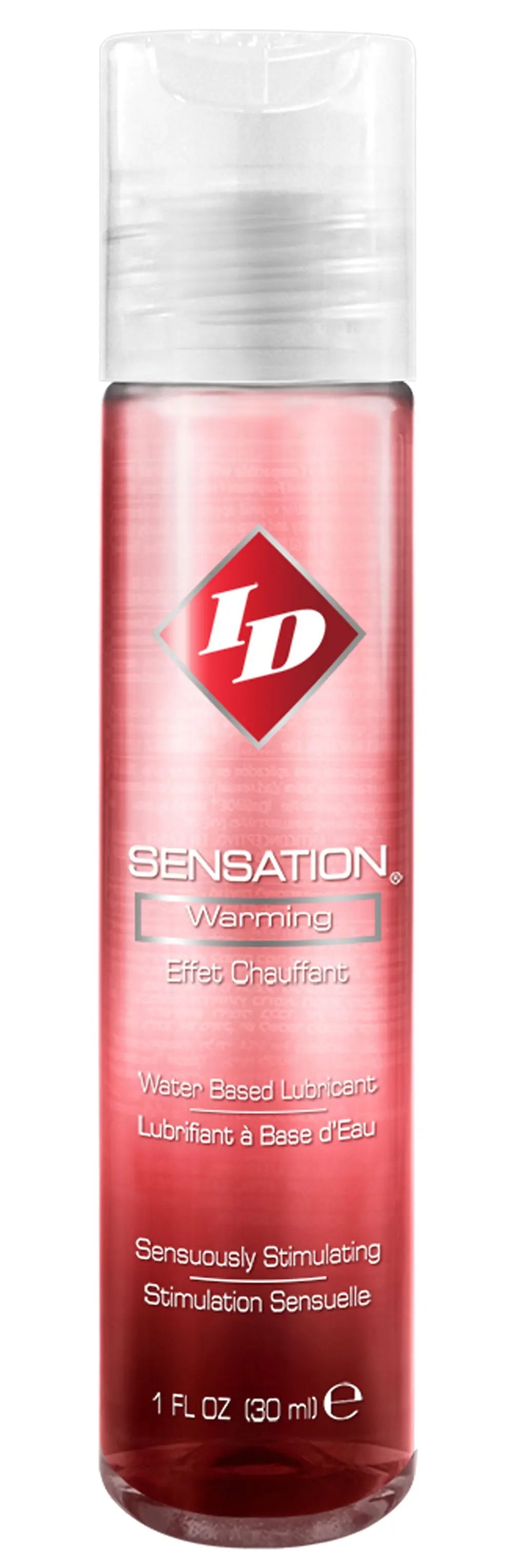 ID Sensation Warming Water Based 1 Oz – body-safe materials | Fu'Cha Exotics