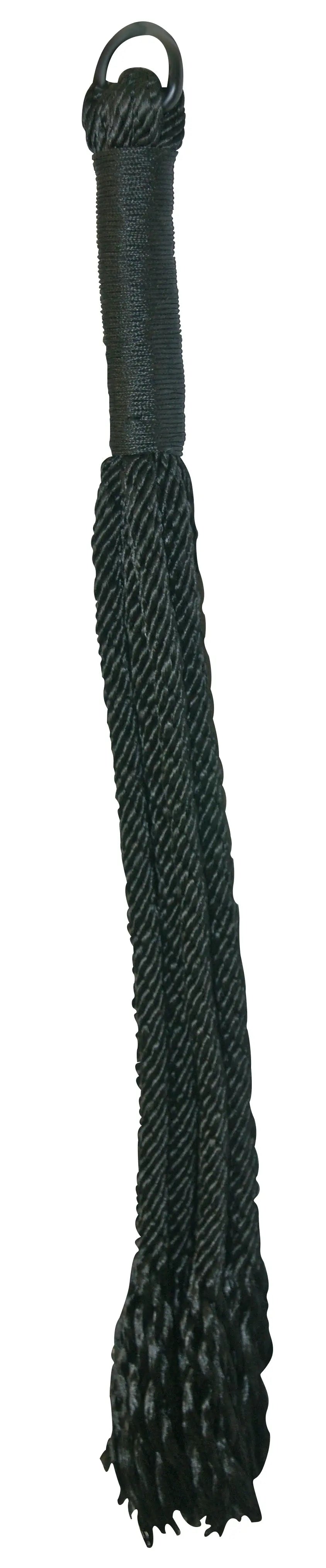 Sex and Mischief Shadow Rope Flogger – body-safe materials | Fu'Cha Exotics