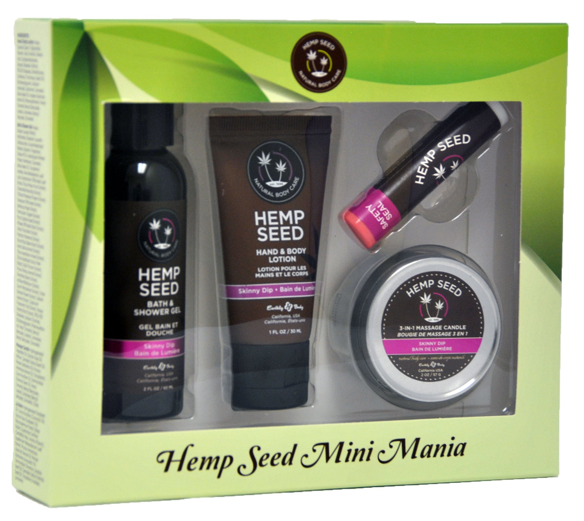 Hemp Seed Mini Mania Travel Set - Skinny Dip