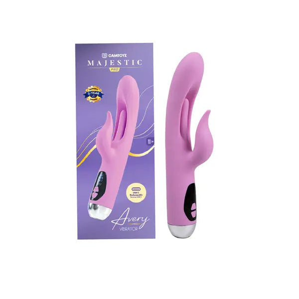 Vibrator Avery Majestic Pro - Purple – body-safe materials | Fu'Cha Exotics