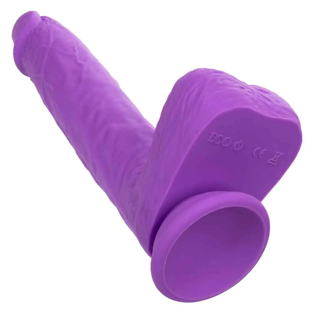 Rechargeable Gyrating and Thrusting Silicone Studs - Purple – body-safe materials | Fu'Cha Exotics
