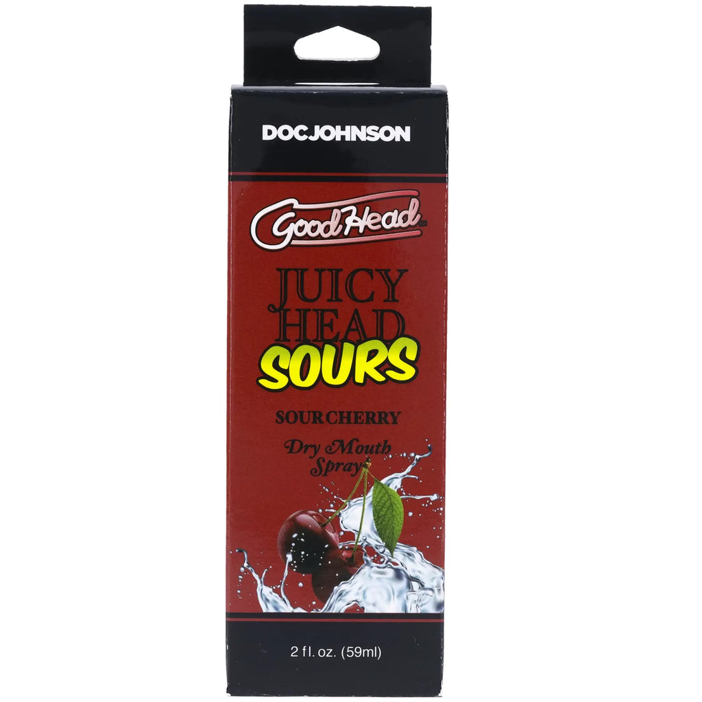 Goodhead - Juicy Head - Dry Mouth Spray - Sour Cherry - 2 Oz – body-safe materials | Fu'Cha Exotics