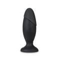 Anal Adventures - Platinum - Silicone Rocket Plug - Black