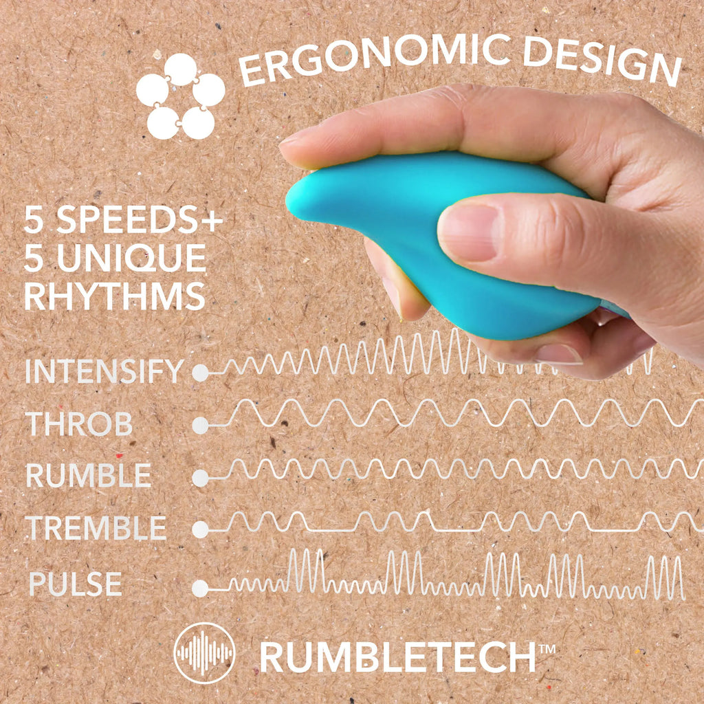Gaia Eco Caress - Aqua – body-safe materials | Fu'Cha Exotics